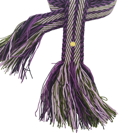 Cintura Fringes Donna Fuschia/Green