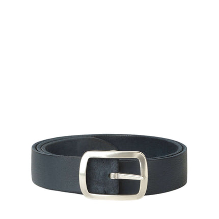 Cintura Hunting Double Blu in Pelle