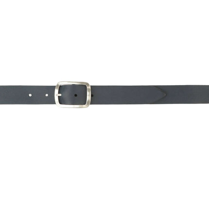 Cintura Hunting Double Blu in Pelle