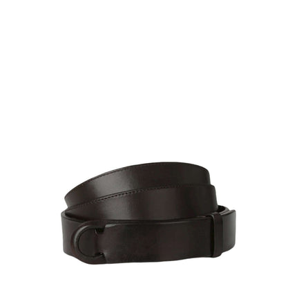 Cintura Nobuckle Bull in Cuoio