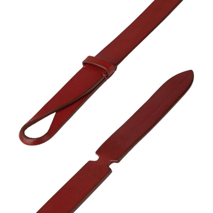 Cintura Nobuckle Bull in Cuoio