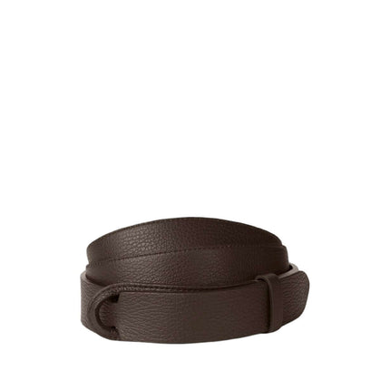 Cintura Nobuckle Micron in Pelle