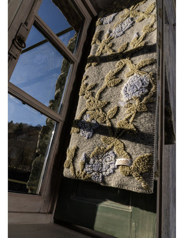 Coperta Grace Ash/Green/Lilac