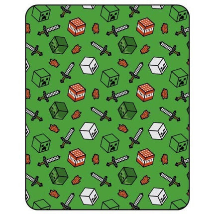 Coperta in Flanella Minecraft (110x150cm)