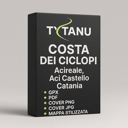 Costa dei Ciclopi - Catania - Traccia GPX - TYTANU