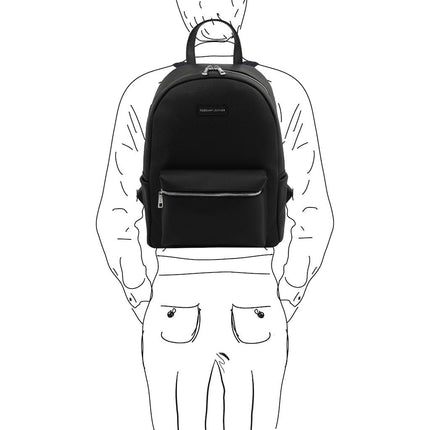 Dakota - Soft leather backpack | TL142333