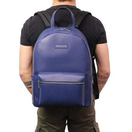 Dakota - Soft leather backpack | TL142333
