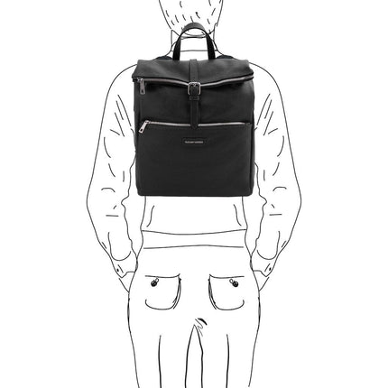 Denver - Soft leather backpack | TL142355