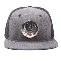 DIFUZED MARVEL AVENGERS - CAPPELLINO (SNAPBACK): METAL LOGO