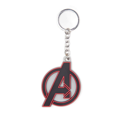 DIFUZED MARVEL AVENGERS LOGO PORTACHIAVI IN GOMMA