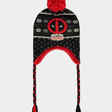 DIFUZED MARVEL DEADPOOL BADGE SHERPA