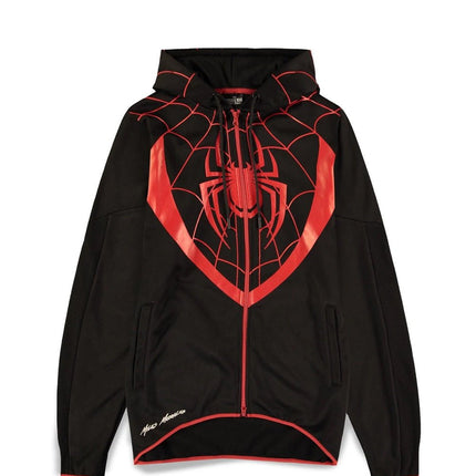 DIFUZED Marvel: Spider - Man - Felpa con cappuccio: "Miles Morales" (XL)