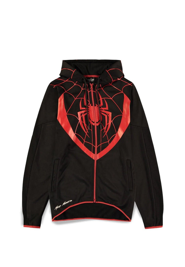 DIFUZED Marvel: Spider - Man - Felpa con cappuccio: "Miles Morales" (XL)