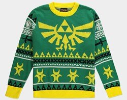 DIFUZED NINTENDO ZELDA HYRULE BRIGHT MAGLIONE JUMPER S