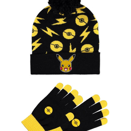 DIFUZED POKEMON - GIFT SET (BERRETTO + GUANTI) PIKACHU VOLT
