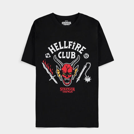 DIFUZED STRANGER THINGS - HELLFIRE CLUB T - SHIRT (XXL)