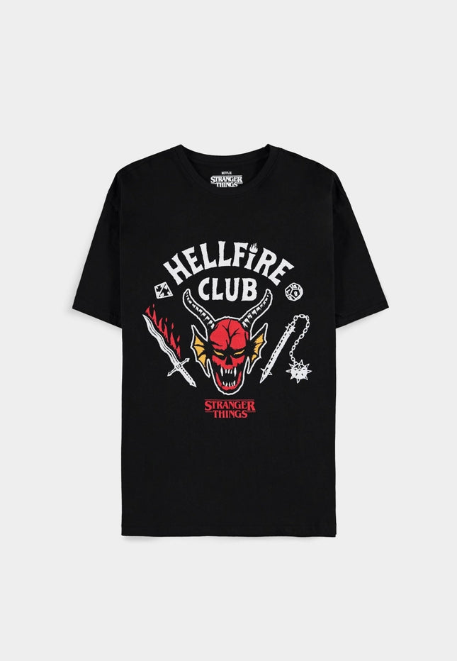 DIFUZED STRANGER THINGS - HELLFIRE CLUB T - SHIRT (XXL)