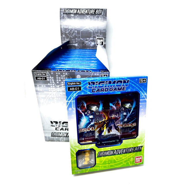 Display 8x Digimon Card Game Adventure Box [AB - 01]