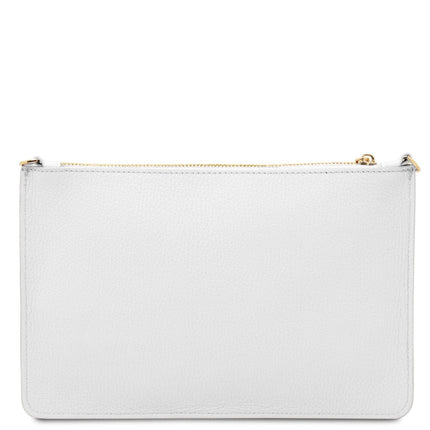 Diva - Leather Pouch Clutch With Chain Strap | TL142461