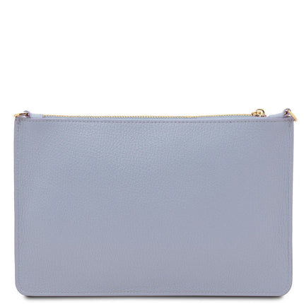 Diva - Leather Pouch Clutch With Chain Strap | TL142461