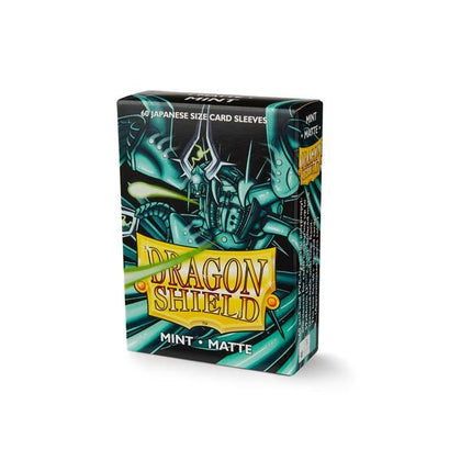DRAGON SHIELD Small Sleeves - Japanese Matte Mint (60 Sleeves)