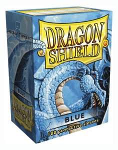 DRAGON SHIELD Standard Sleeves - Blue (100 Sleeves)