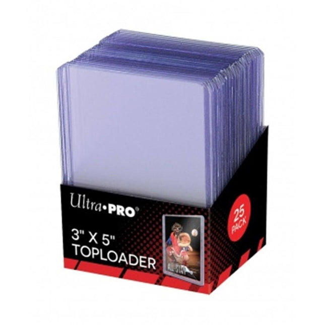 E - 81182 UP - 3" x 5" Toploader (25 Pieces)