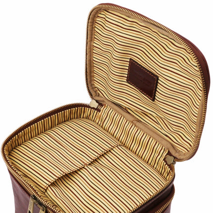 Eliot - Leather toiletry bag train case | TL142045