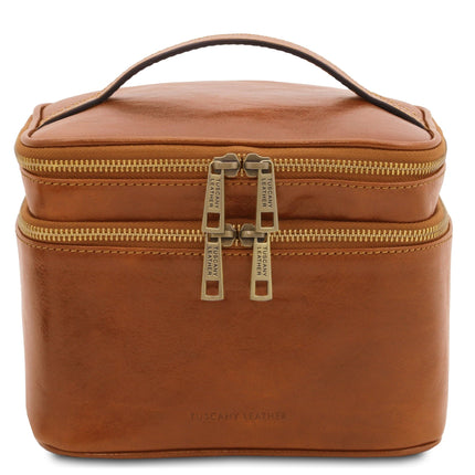 Eliot - Leather toiletry bag train case | TL142045