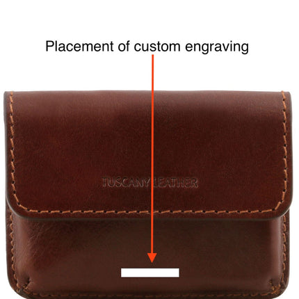 Exclusive leather business card holder | TL141378