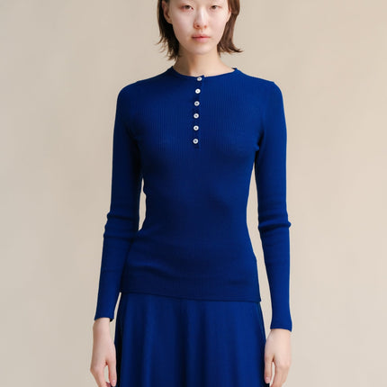 Extra Fine Merino Ribbed Fine Sweater