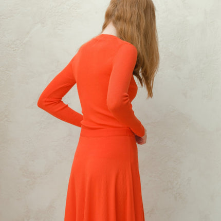 Extra Fine Merino Ribbed Fine Sweater