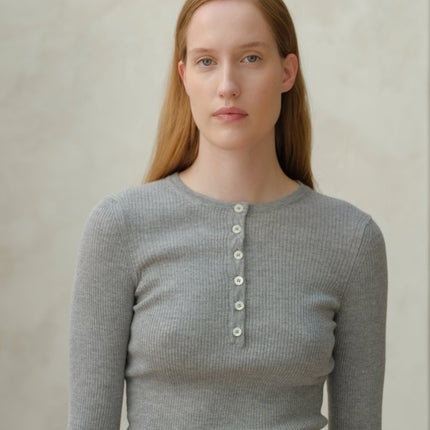 Extra Fine Merino Ribbed Fine Sweater