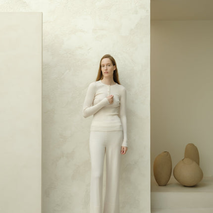 Extra Fine Merino Ribbed Fine Sweater