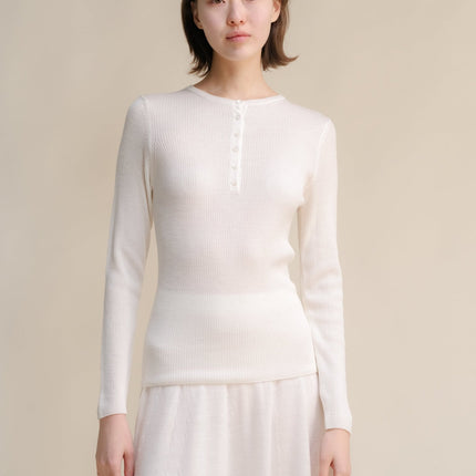 Extra Fine Merino Ribbed Fine Sweater