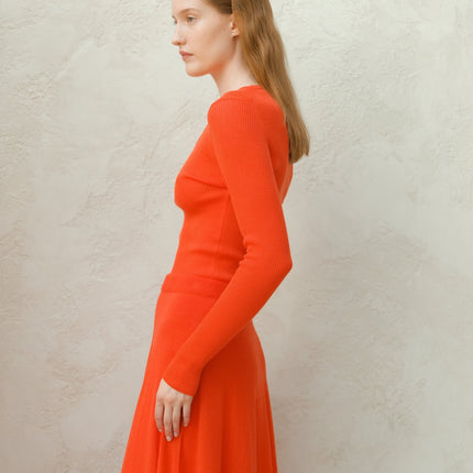 Extra Fine Merino Ribbed Fine Sweater