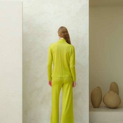 Extra Fine Merino Wide - Leg Trousers