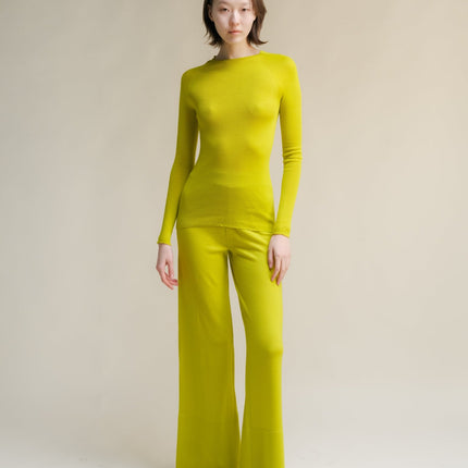 Extra Fine Merino Wide - Leg Trousers