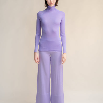 Extra Fine Merino Wide - Leg Trousers