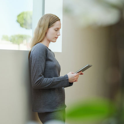 Extra Fine Merino Wool Boatneck Sweater (3D - Knit)