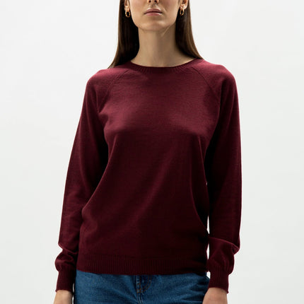 Extra Fine Merino Wool Crewneck Sweater (3D - Knit)