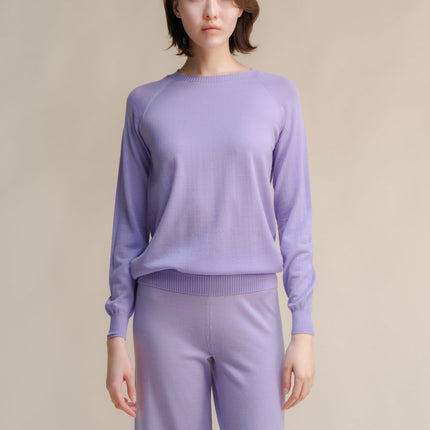 Extra Fine Merino Wool Crewneck Sweater (3D - Knit)