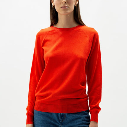 Extra Fine Merino Wool Crewneck Sweater (3D - Knit)
