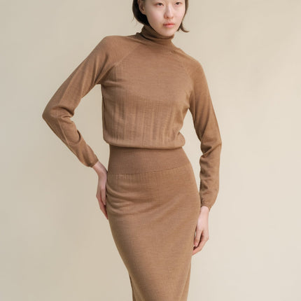 Extra Fine Merino Wool Dress (3D - Knit)