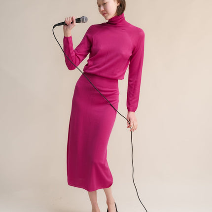 Extra Fine Merino Wool Dress (3D - Knit)
