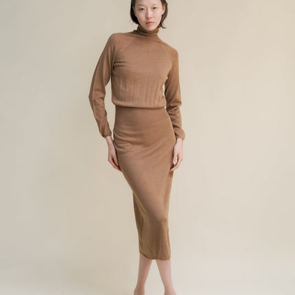 Extra Fine Merino Wool Dress (3D - Knit)
