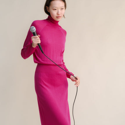 Extra Fine Merino Wool Dress (3D - Knit)