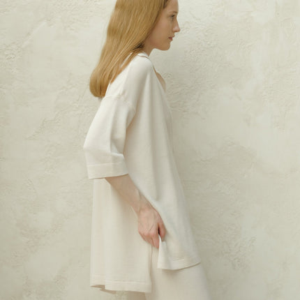 Extra Fine Merino Wool Maxi Polo