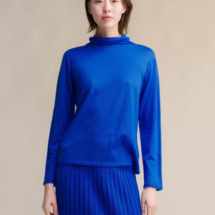 Extra Fine Merino Wool Relaxed Turtleneck (3D - Knit)