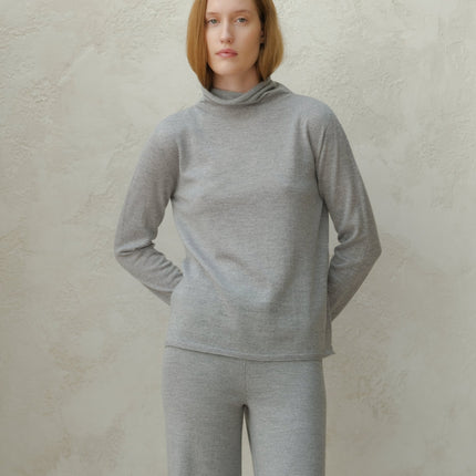 Extra Fine Merino Wool Relaxed Turtleneck (3D - Knit)
